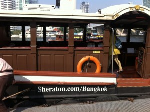 Complimentary water transport in Bangkok